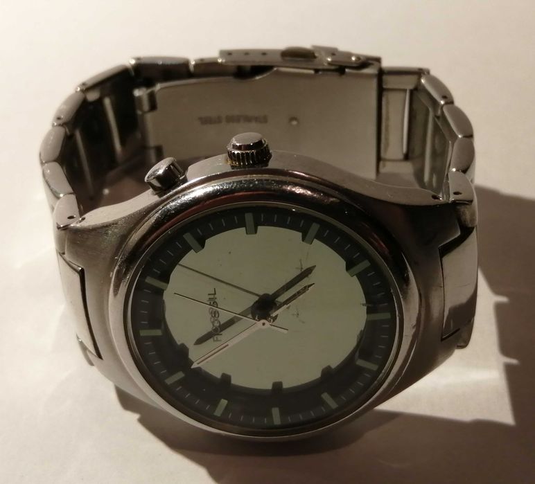 Zegarek męski FOSSIL JR-8103 Big Tic -zmienny wyświetlacz-unikat!