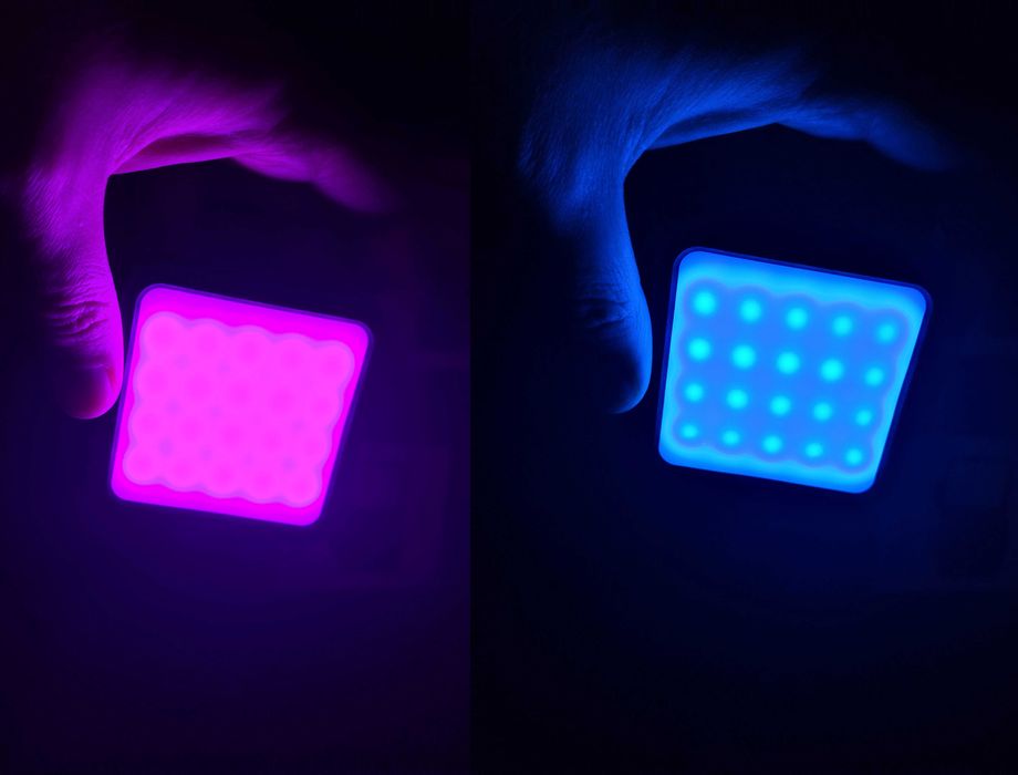 LED RGB накамерный светильник Desiontal W70 (аккумуляторный)