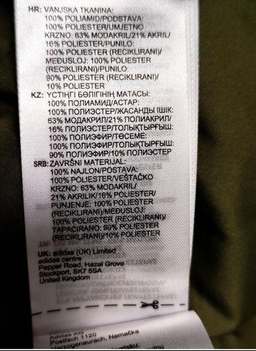 Куртка  жіноча зимова з капюшоном Adidas Utilitas Sportswear(GT1692)