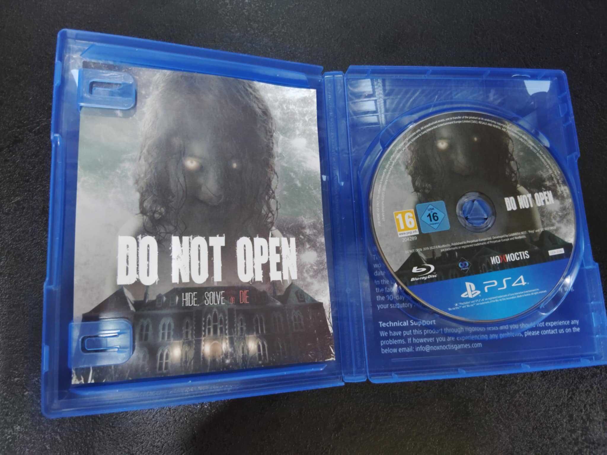 Do Not Open PS4 gra po Angielsku