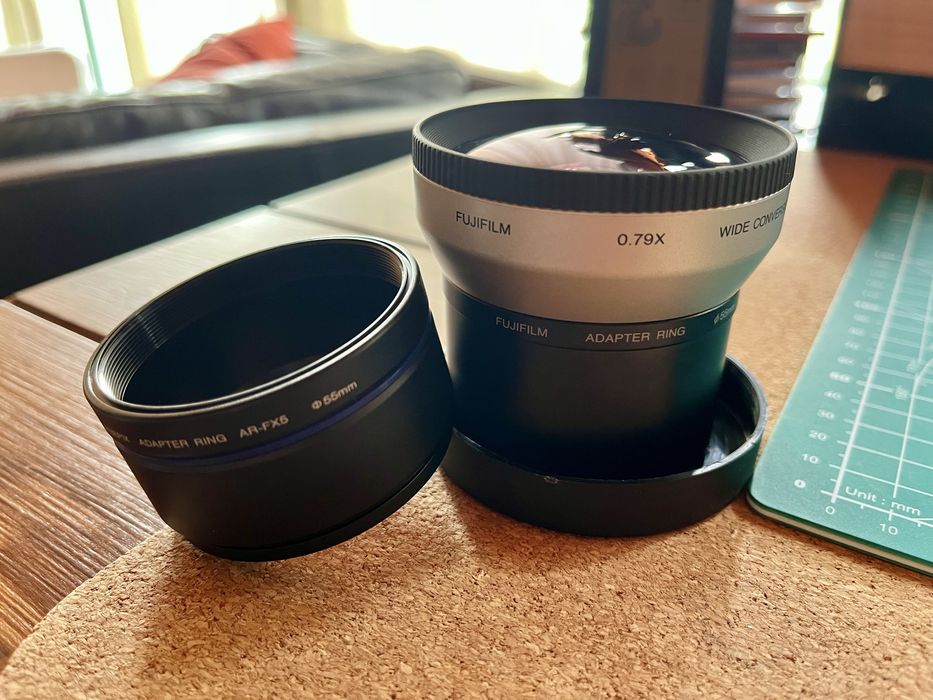 Lente Grande Angular Fujifilm Finepix 0.79x Fotografia Video