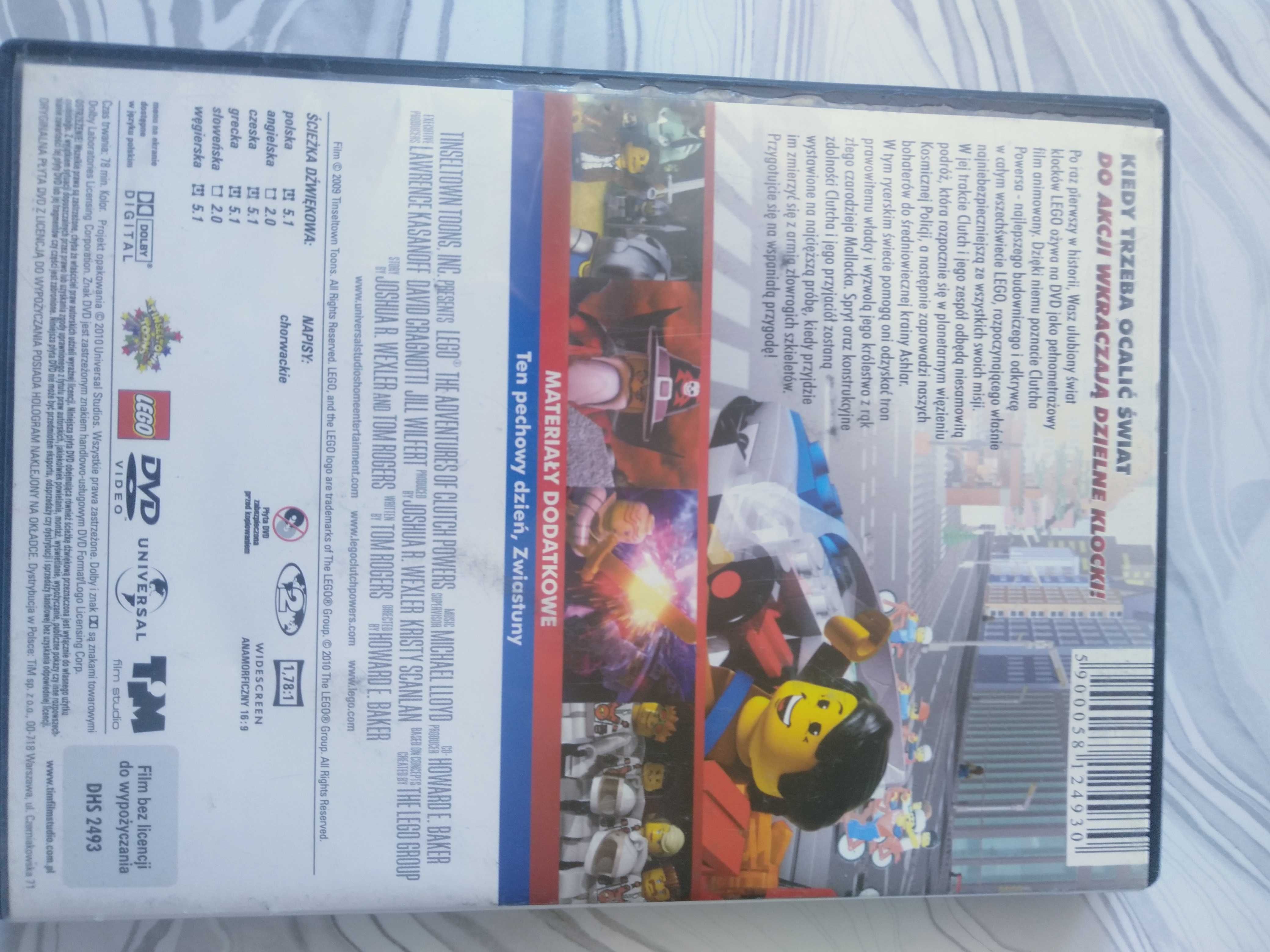 Clutch Powers wkracza do akcji Pierwszy film LEGO na DVD