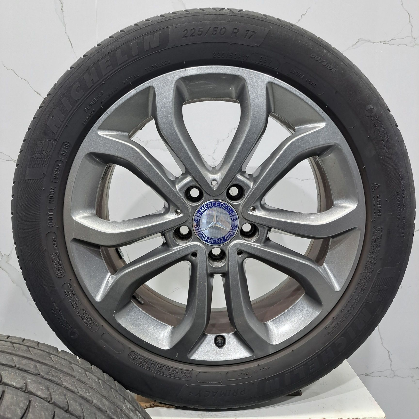 Jantes 17" originais Mercedes Classe C W205 Avantgarde 5x112