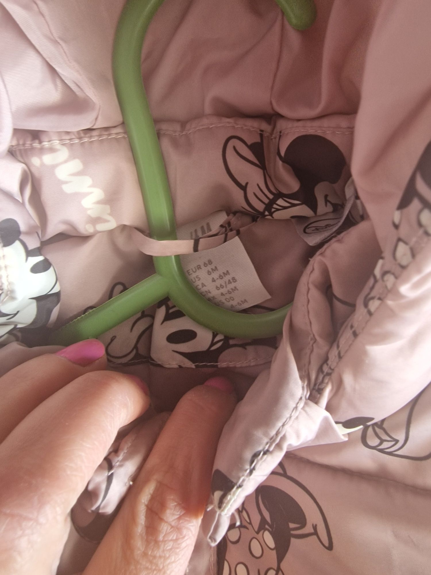 Kurtka zimowa minnie Mouse h&m