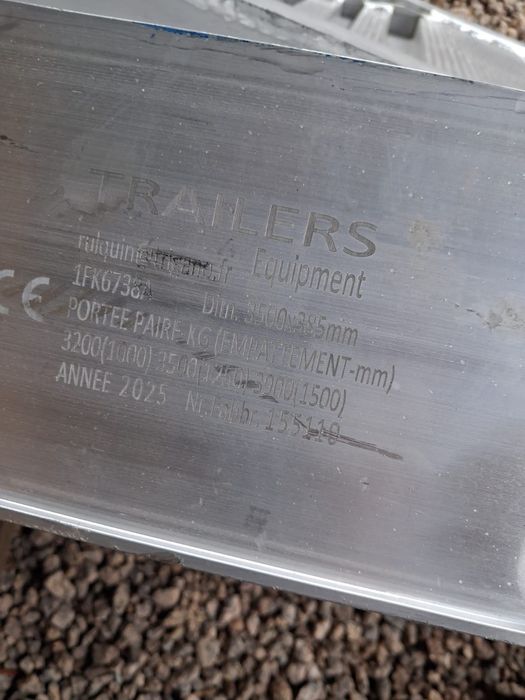 Rampas para carregar máquinas