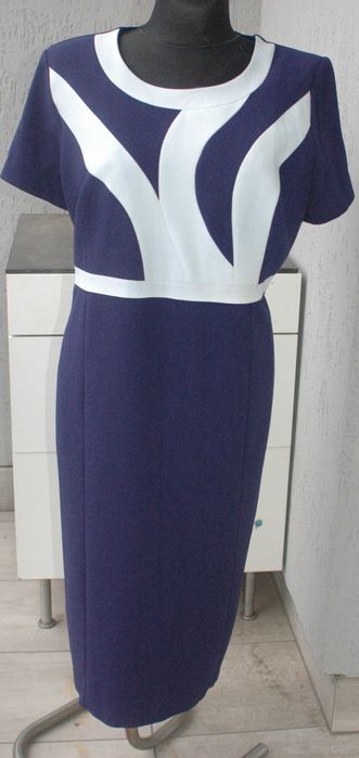 MADAME sliczna sukienka koktajlowa r 46/48
