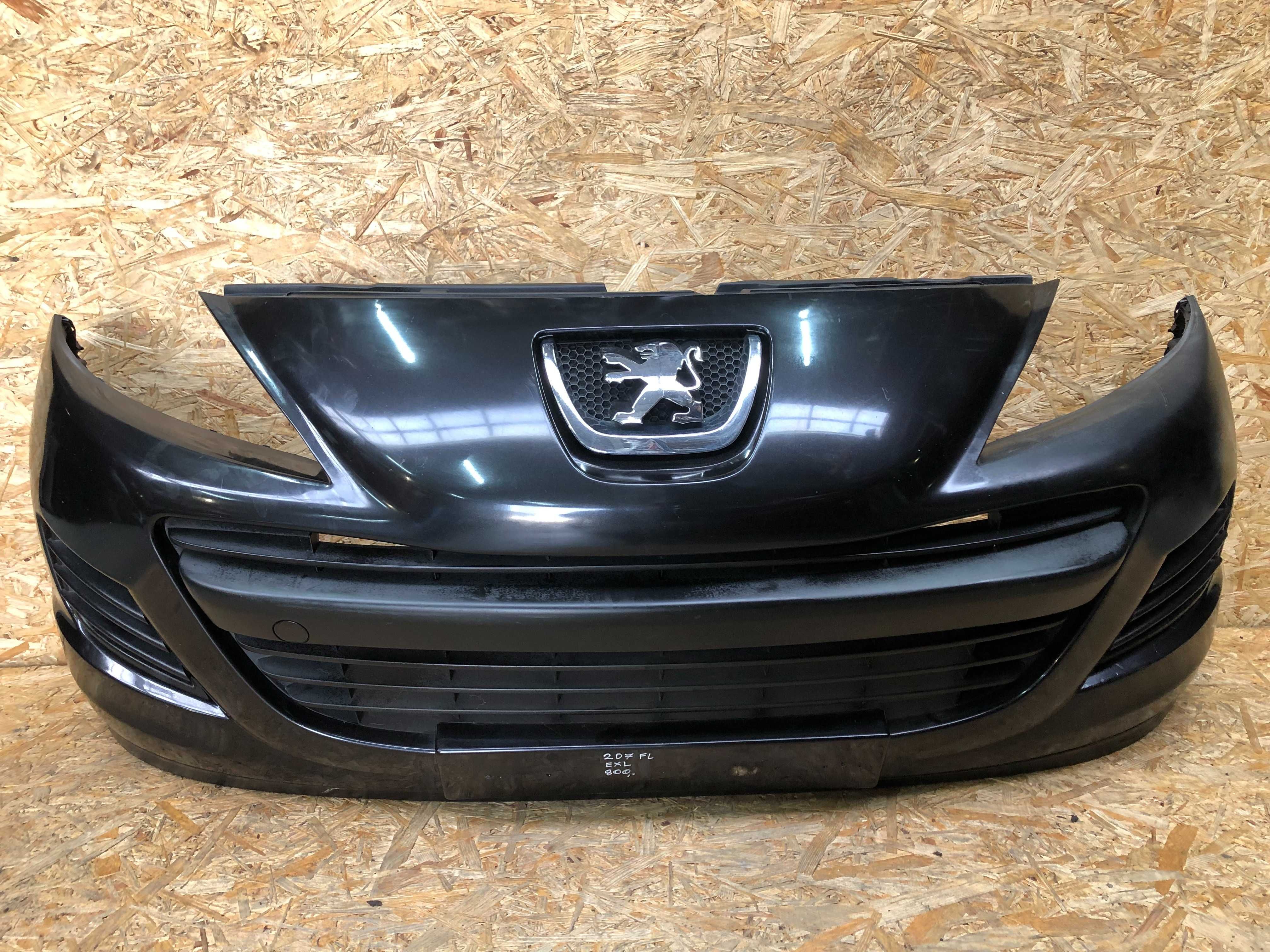 Zderzak przedni Peugeot 207 lift kolor exl