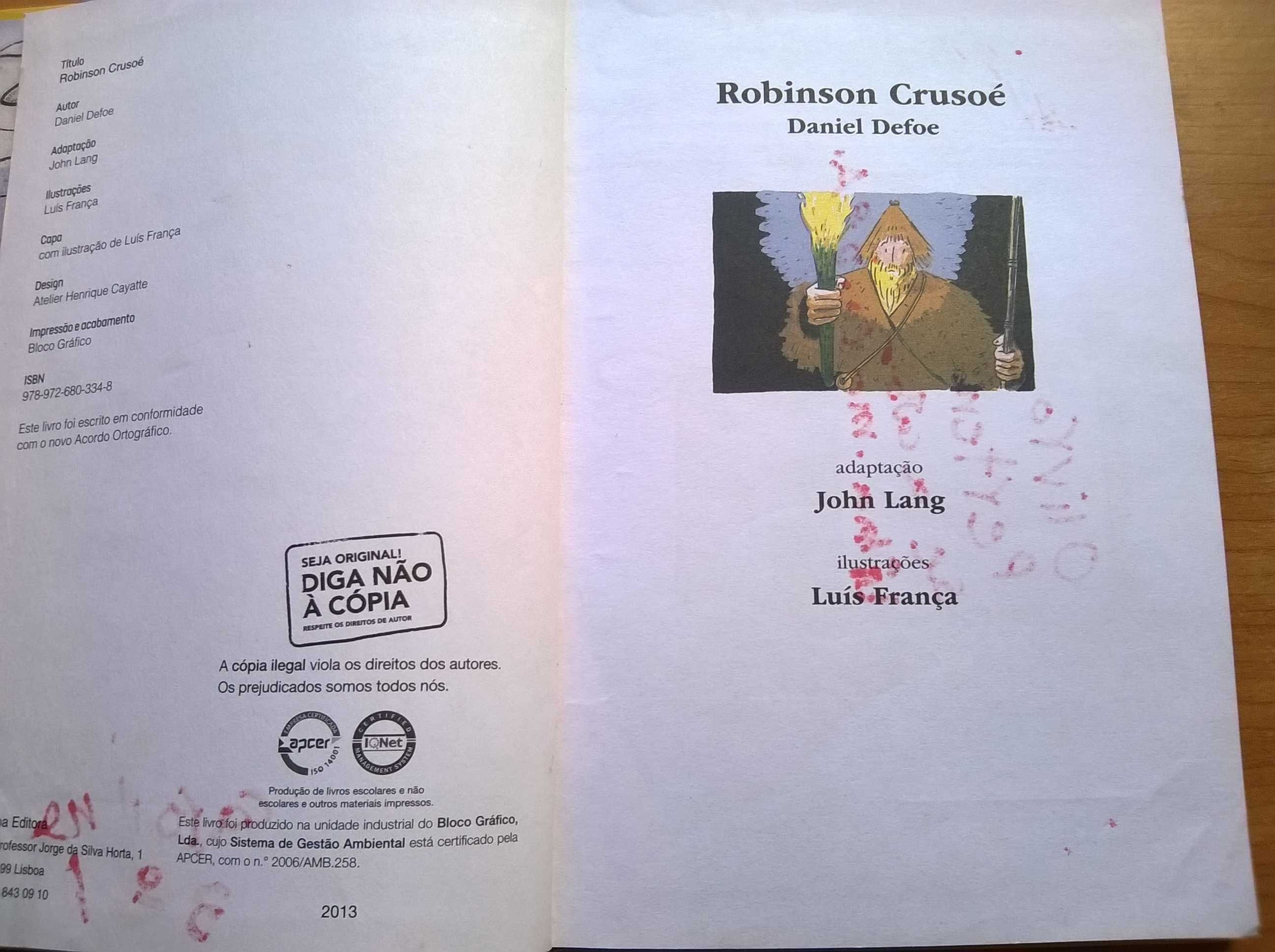 Robinson Crusoé - Daniel Defoe