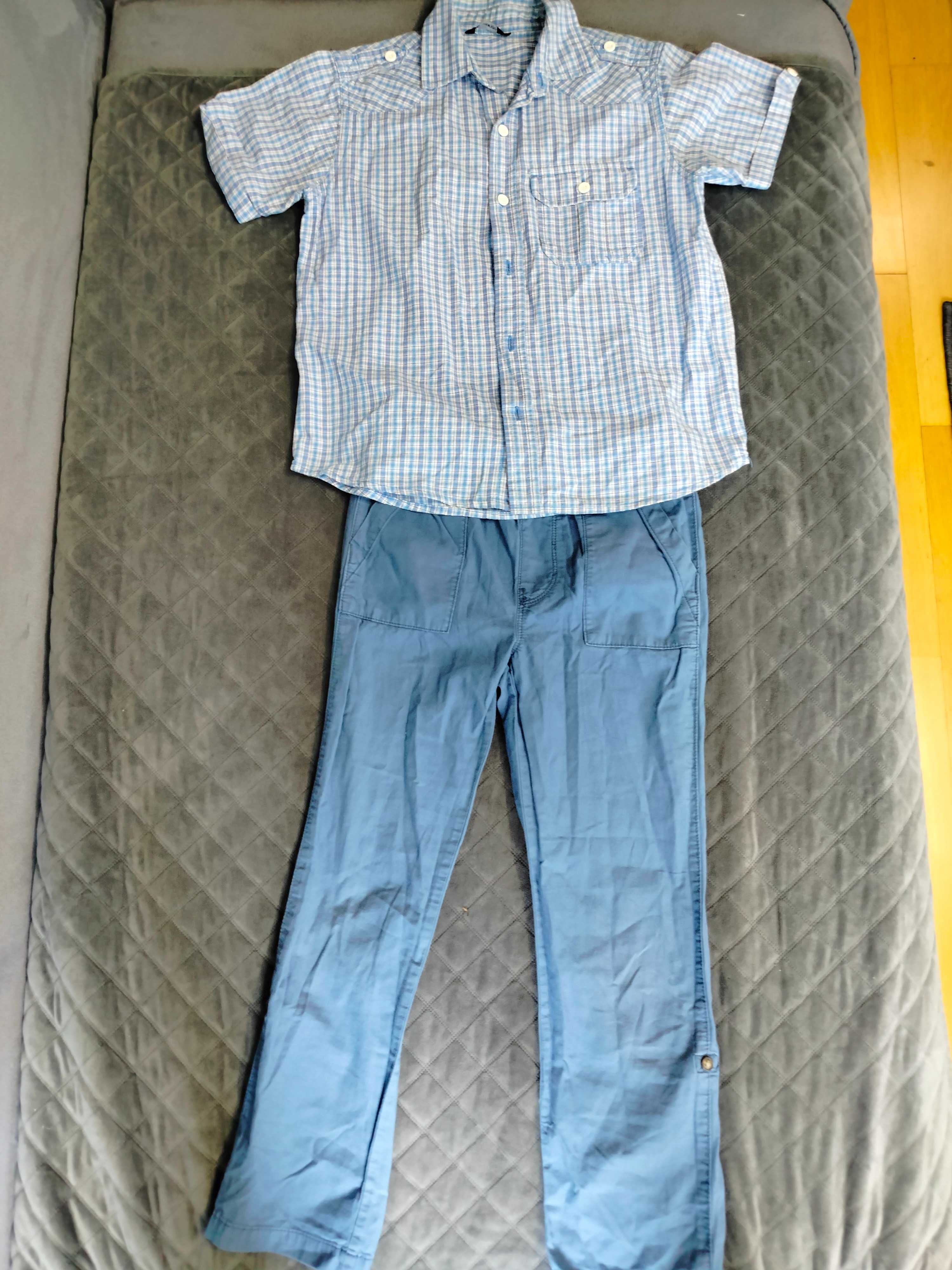 Paka ubrań dla chłopca 140 Zara Reserved H&M