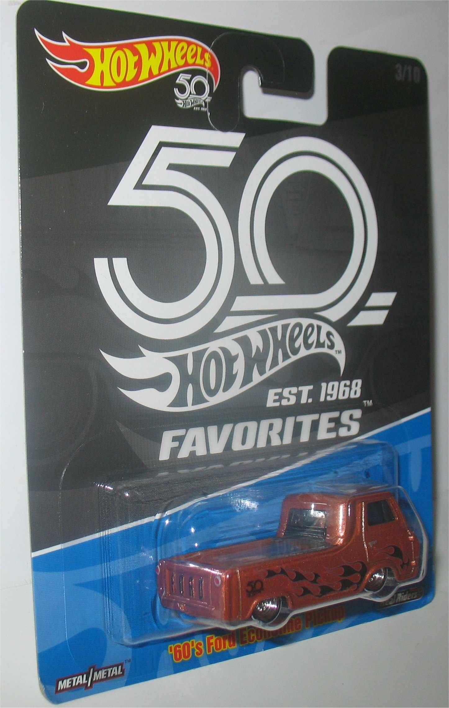 Hot Wheels - 60's Ford Econoline Pickup - 50 Anos - 2018