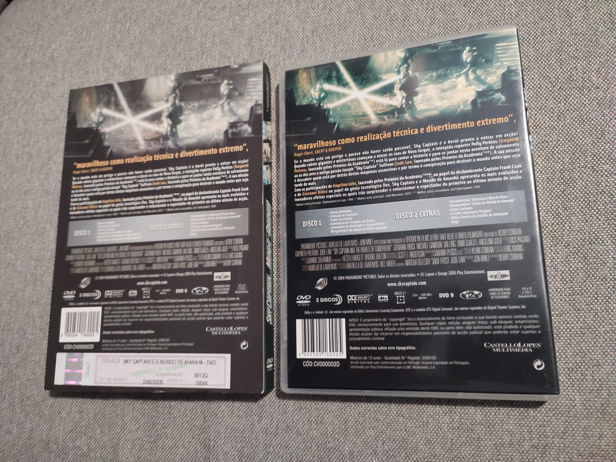 Sky Captain e o Mundo de Amanhã - 2 Discos + Slipcase