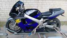 Suzuki GSX-R gsxr 600 SRAD Rama dokumenty PL 1997r. silnik owiewki