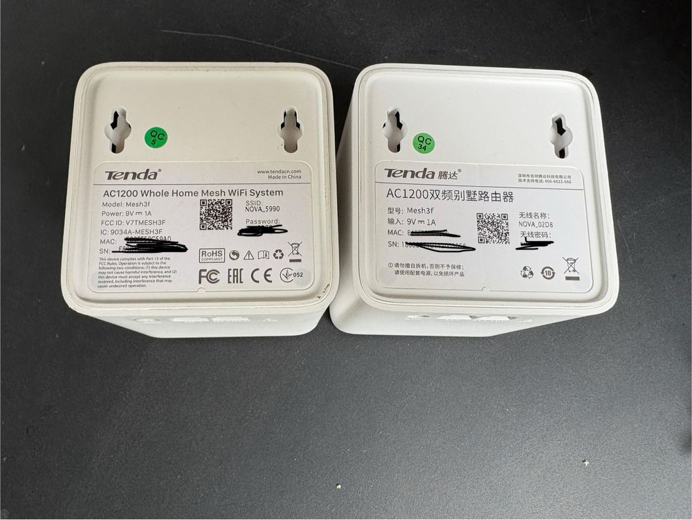 Tenda AC1200 Mesh WiFi System -6 kostek