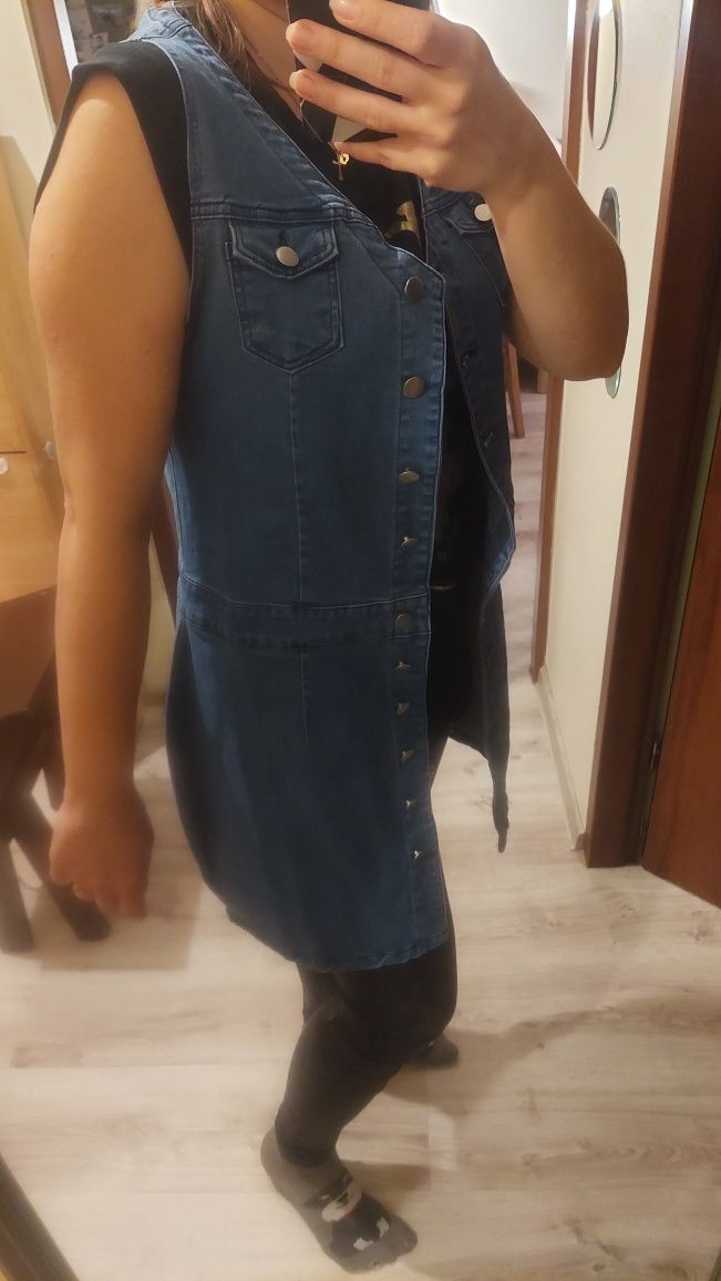 Sukienka tunika jeansowa NOWA rozmiar L