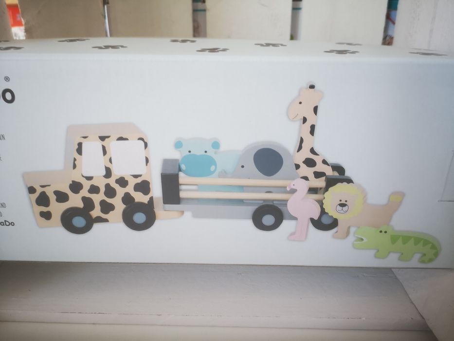 JaBaDaBaDo - Drewniany Samochód Jeep Safari