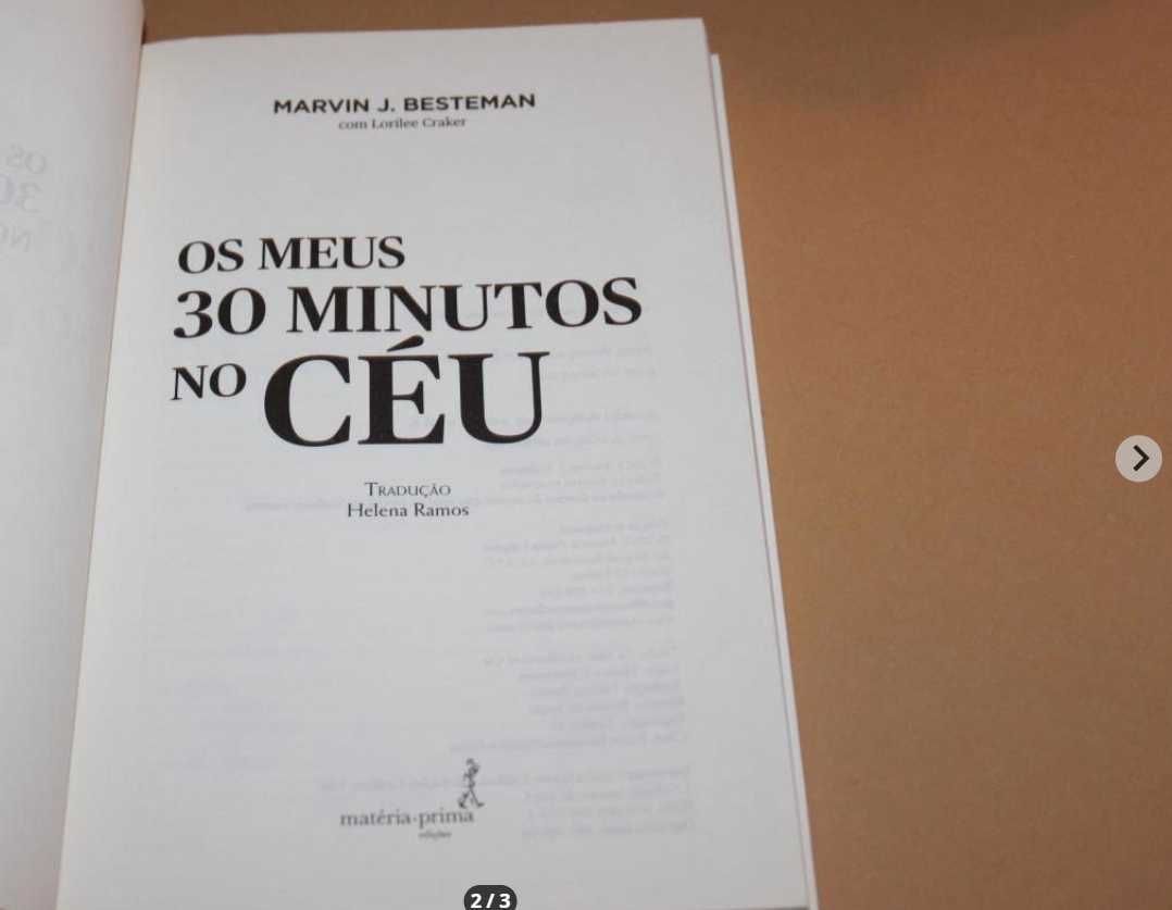 Os Meus 30 Minutos no Céu// Marvin J. Besteman