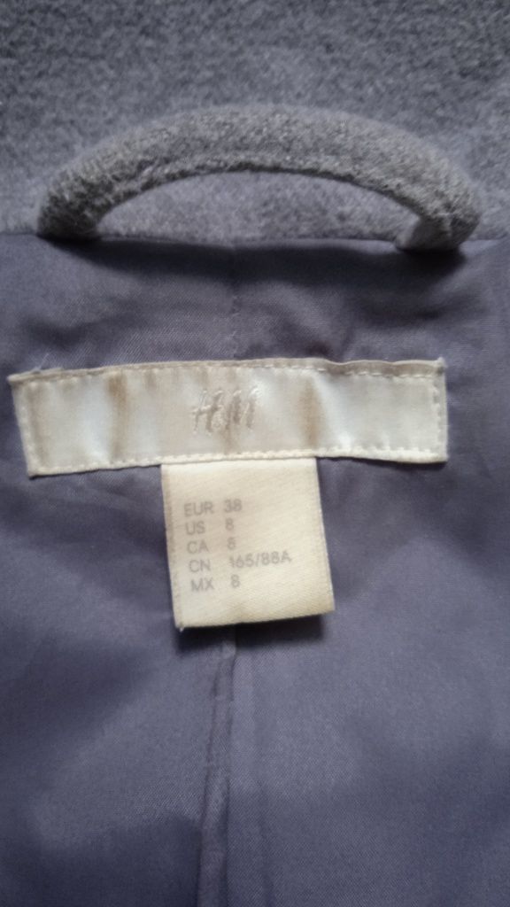 Płaszcz kurtka h&m