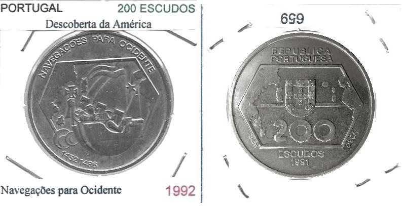 Navegações para Ocidente - - - 200$00 - 1991 - - - - - Moeda