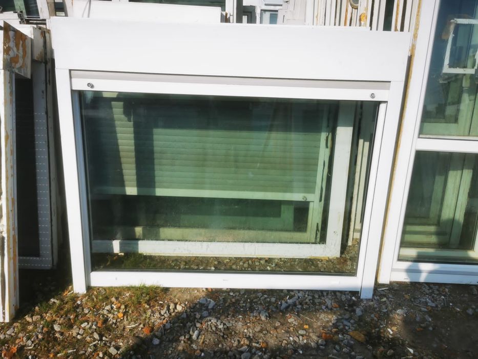 Okno nieotwierane fix witryna z roletą 167x142 DOWÓZ CAŁY KRAJ