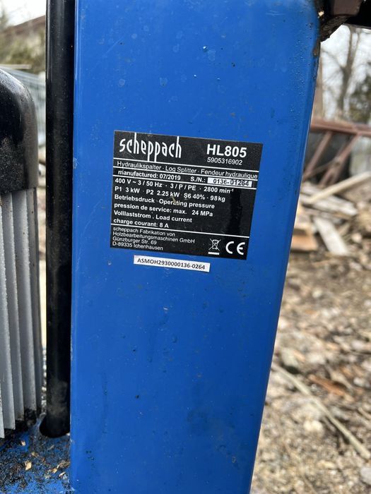 Łuparka Scheppach HL805 8T