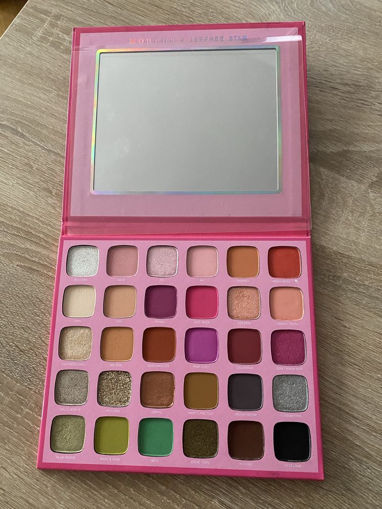 Morphe x Jeffree Starr paleta