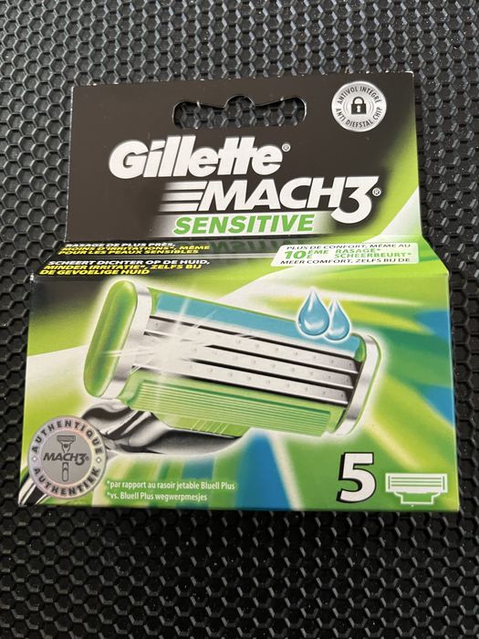 Wkłady do maszynki Gillette Mach3 Sensitive 5szt