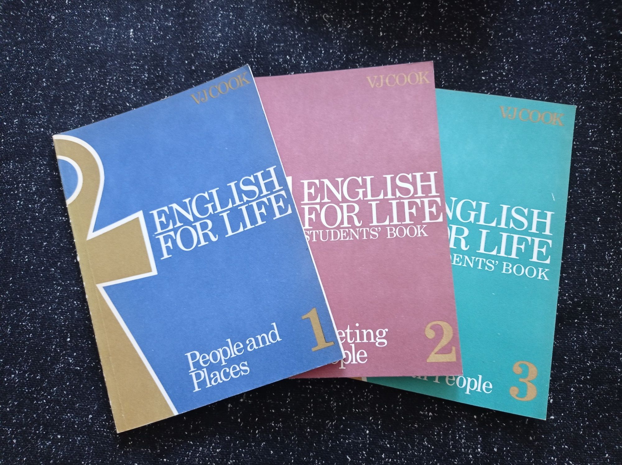 English for life students book 1,2,3 - cook
