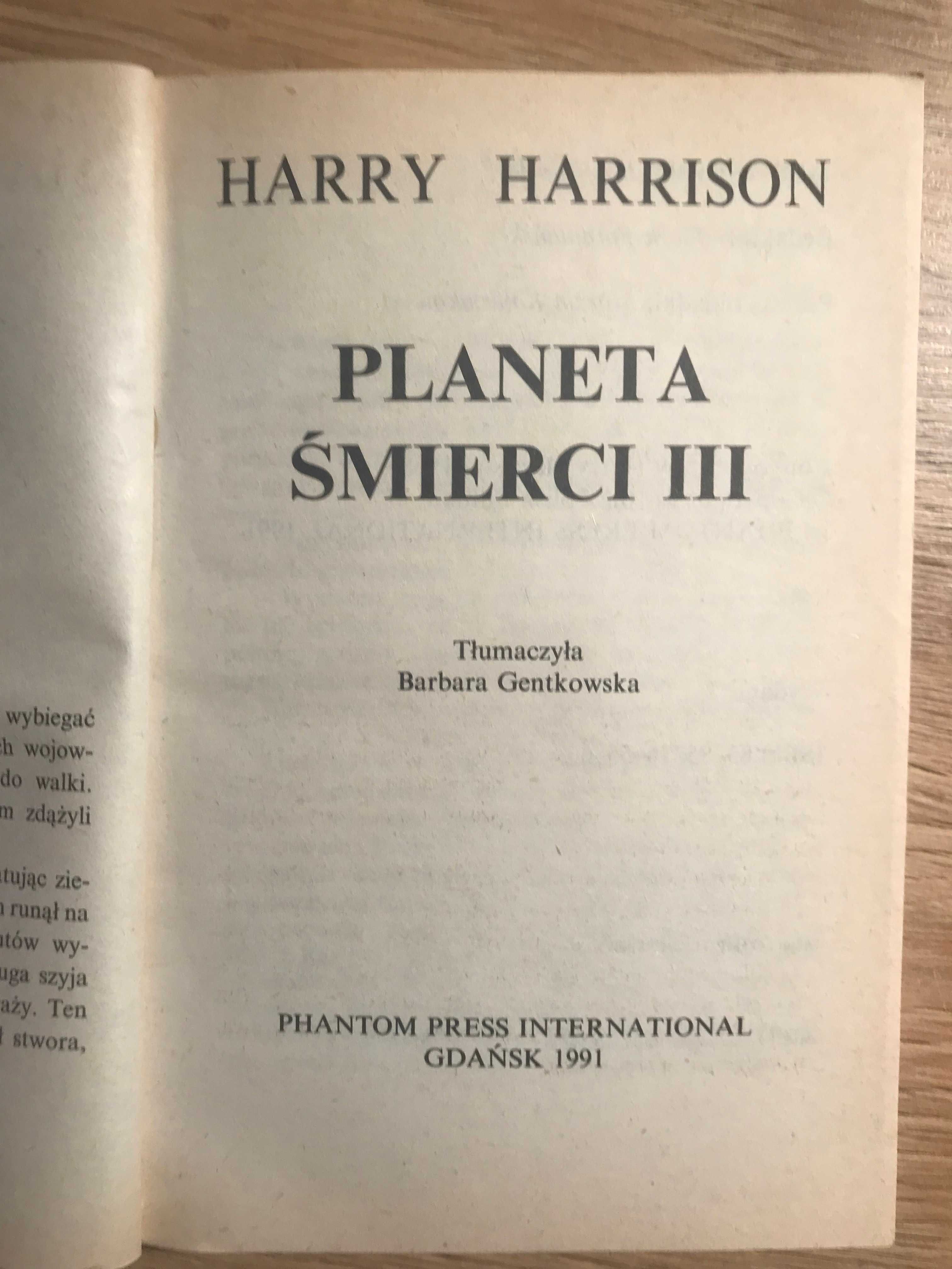 Harry Harrison "Planeta śmierci 3". 1991 r.