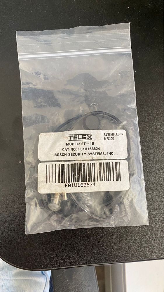 Eartube Telex NOVO GRANDE