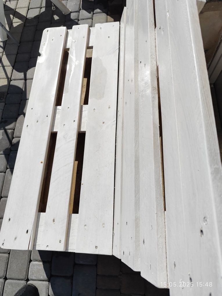 Stół z szyba kanapa z palet Ikea długość 120 x 80 cm, szer 80 wys.78