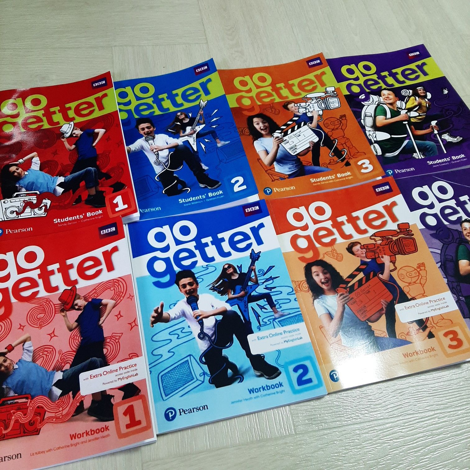 Go Getter 1, 2, 3, 4