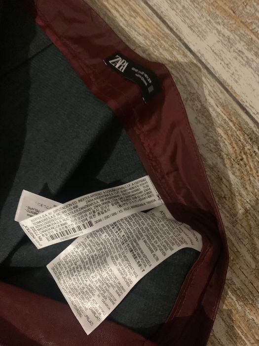 Спідниця еко шкіра ZARA
