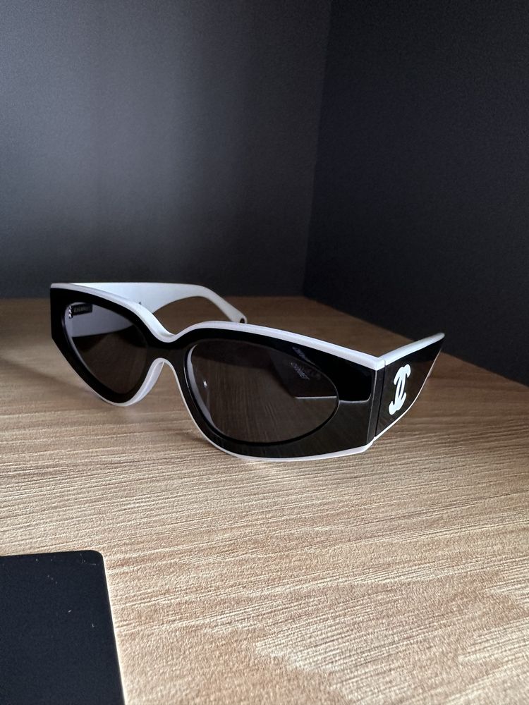 Okulary przeciwsłoneczne na st yl Chanel Cat Eye