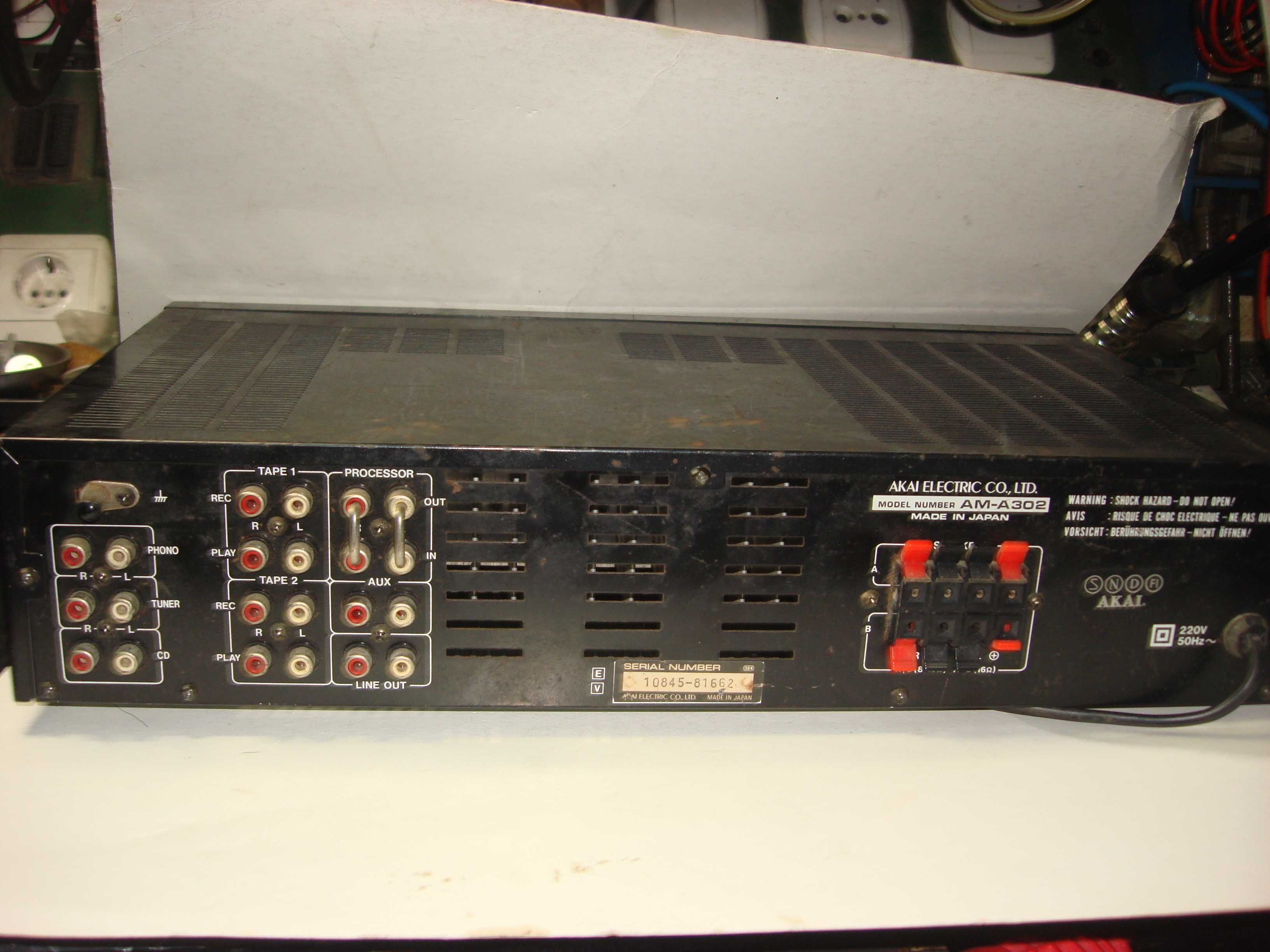 Amplificador Vintage Akai