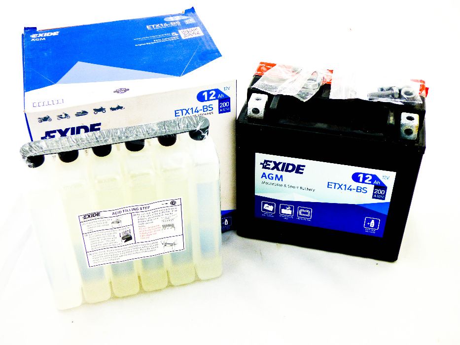 AKUMULATOR EXIDE 12V 12Ah 200A L+AGM ETX14-BS Akumulatory Warszawa