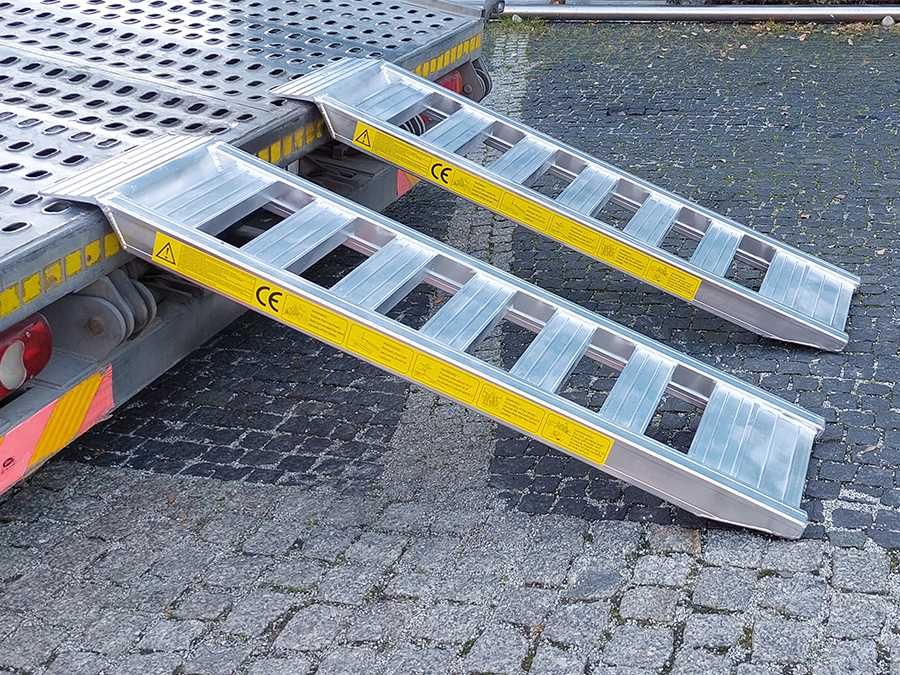 Nowe lekkie najazdy aluminiowe nowa rampa najazdowa 2t 2000 kg 1,5m
