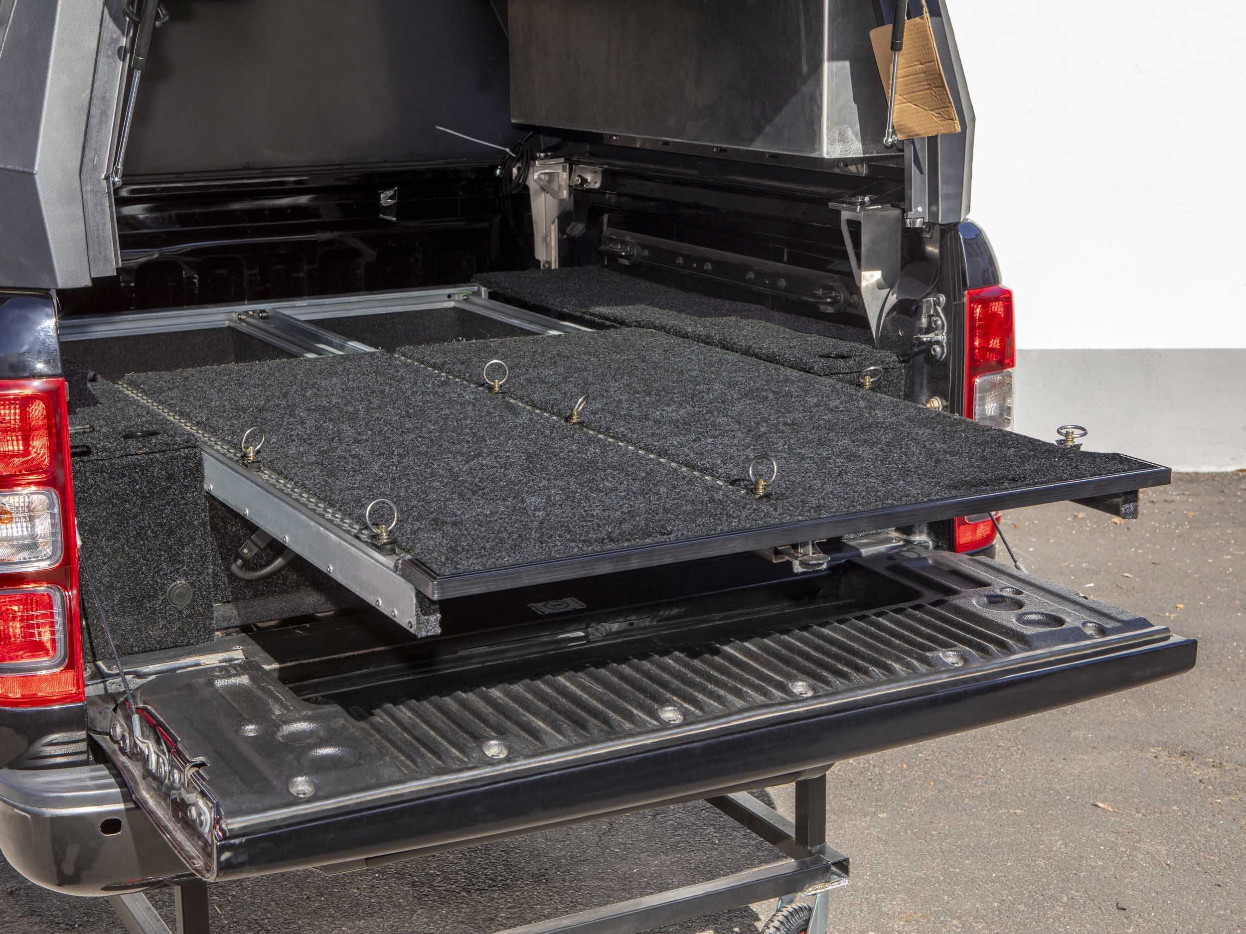 zabudowa szufladowa szuflady pickup navara ranger hilux amarok L-200