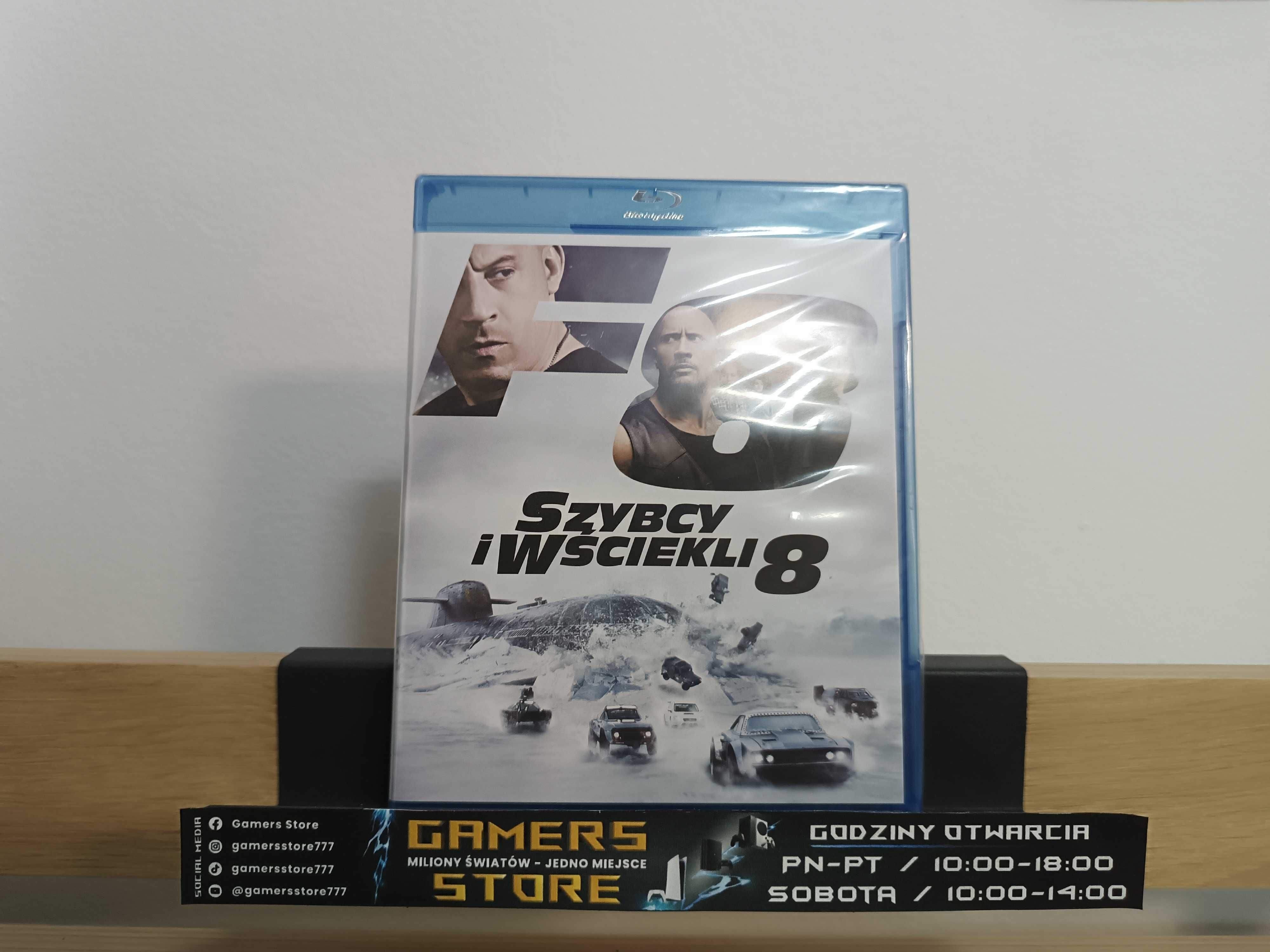 Kolekcja filmów na Blu-ray - Szybcy i Wściekli 1-8 - Gamers Store NOWA