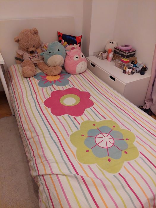 Cama + colchão 90/200