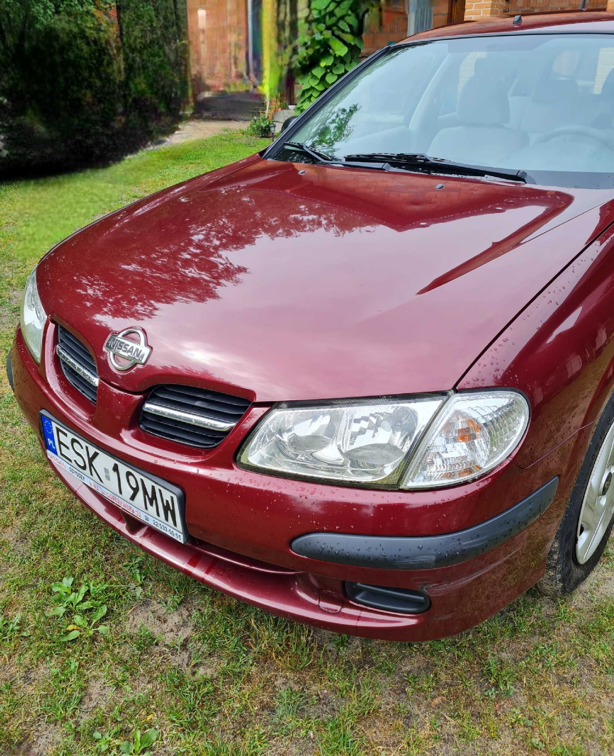 Nissan Almera 1.5 N16 2002 r. benzyna+gaz