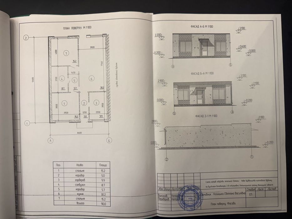 Одноповерхові таунхауси , на стадії будівництва
