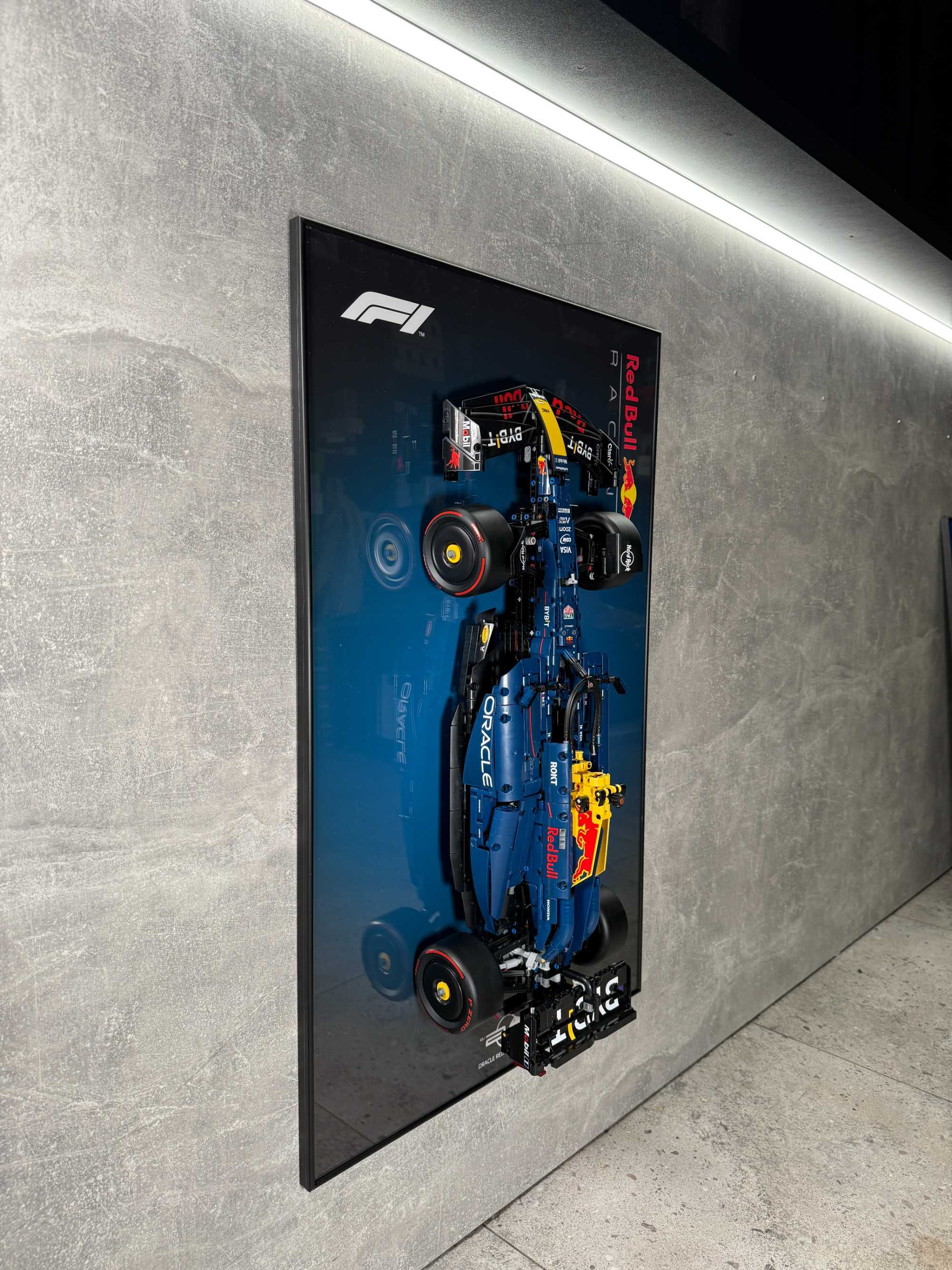 РАМКА Для ЛЕГО ф1 LEGO Technic F1 Oracle Red Bull Racing RB20 (42206)
