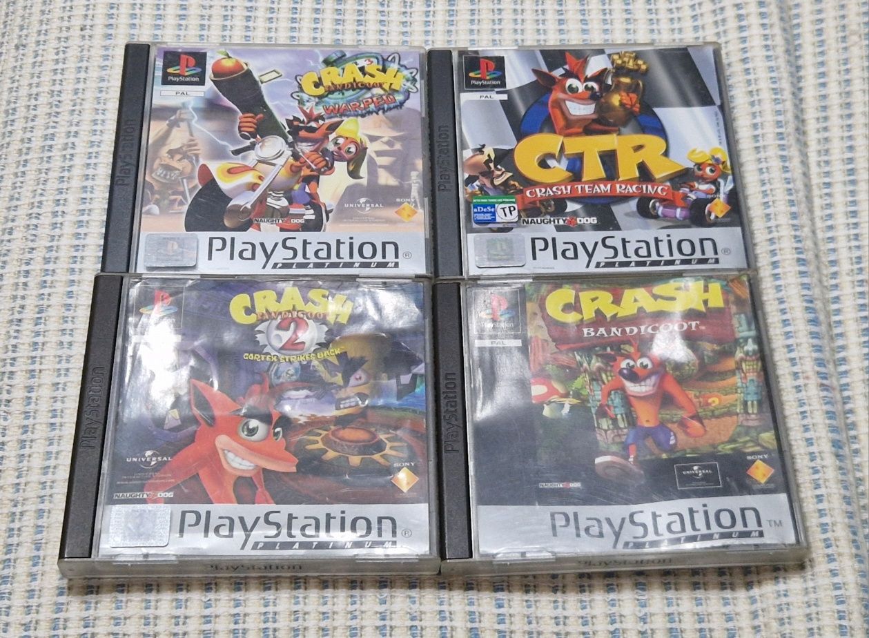Coleção Crash Bandicoot - PS1