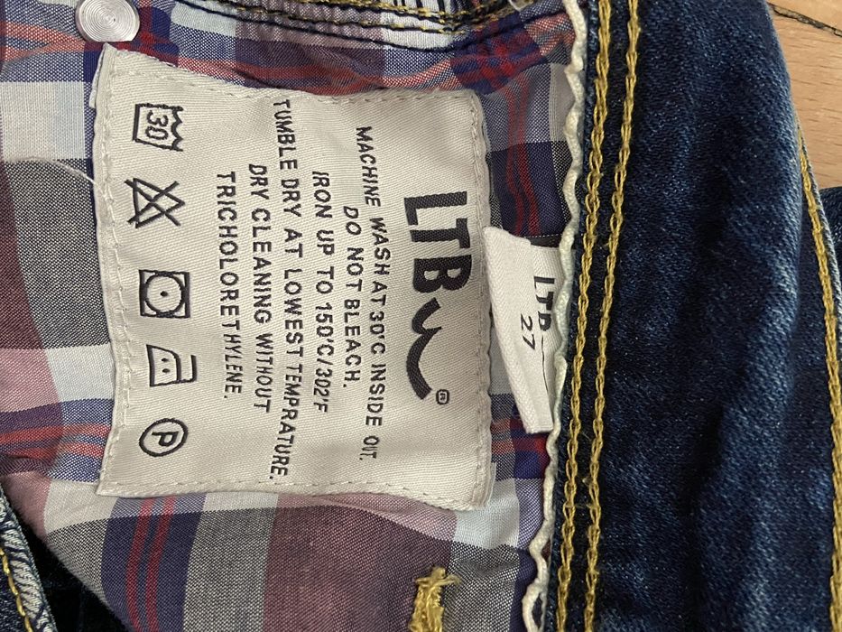 LTB Bernice 36 S damskie spodnie jeansy dżinsy niebieskie baggy