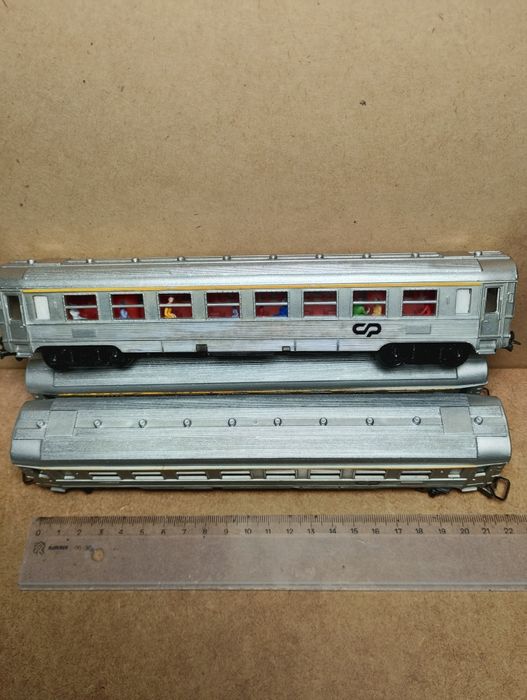 Conjunto de carruagens passageiros, H0 1/87