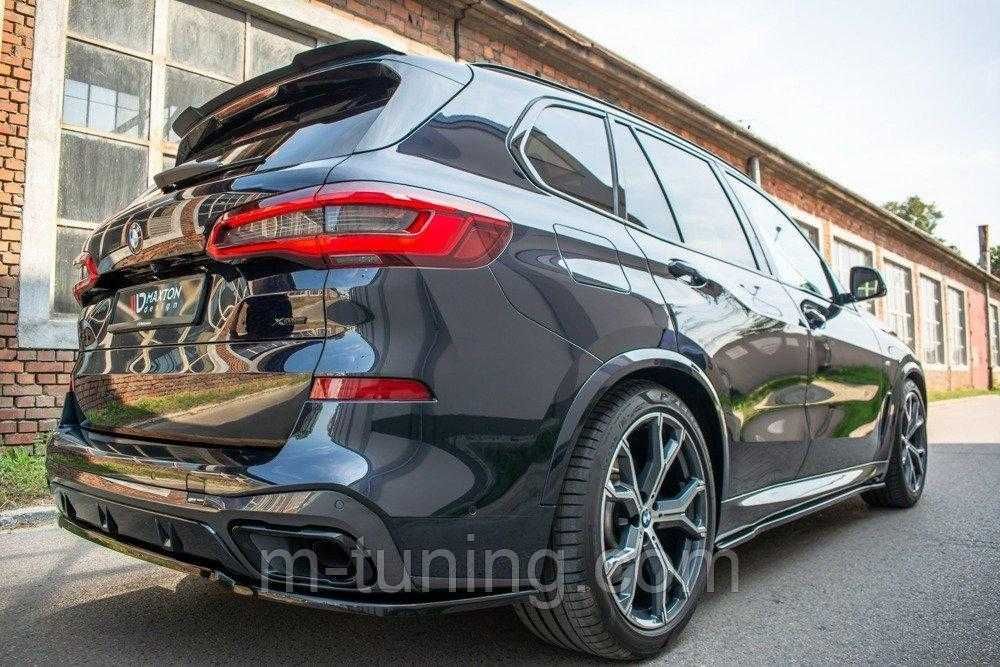 Обвес BMW X5 G05 тюнинг губа юбка диффузор спойлер сплиттер элерон