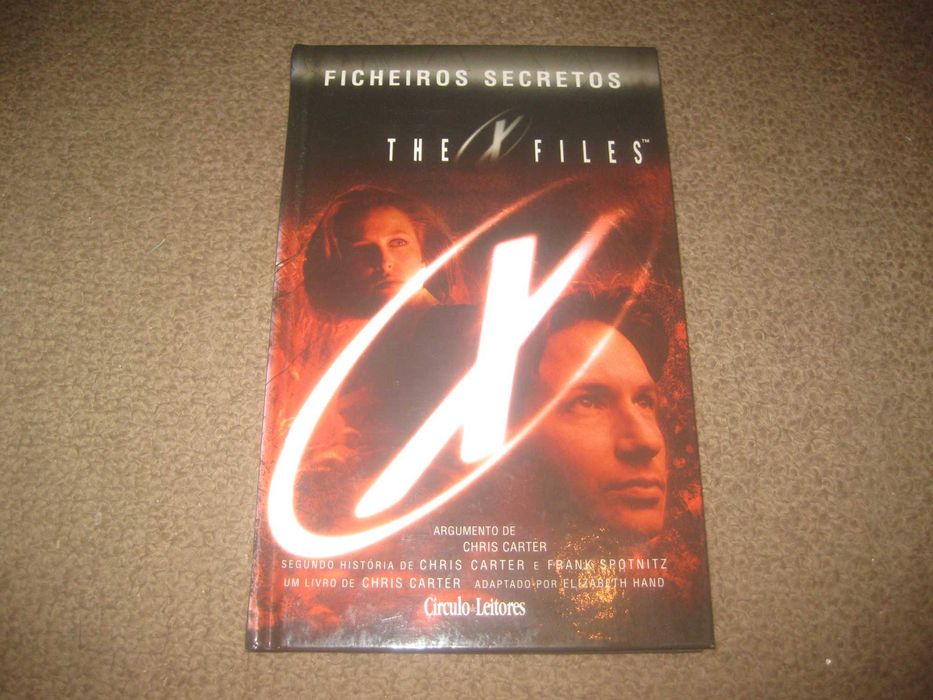 Livro dos Ficheiros Secretos "The X Files" de Chris Carter