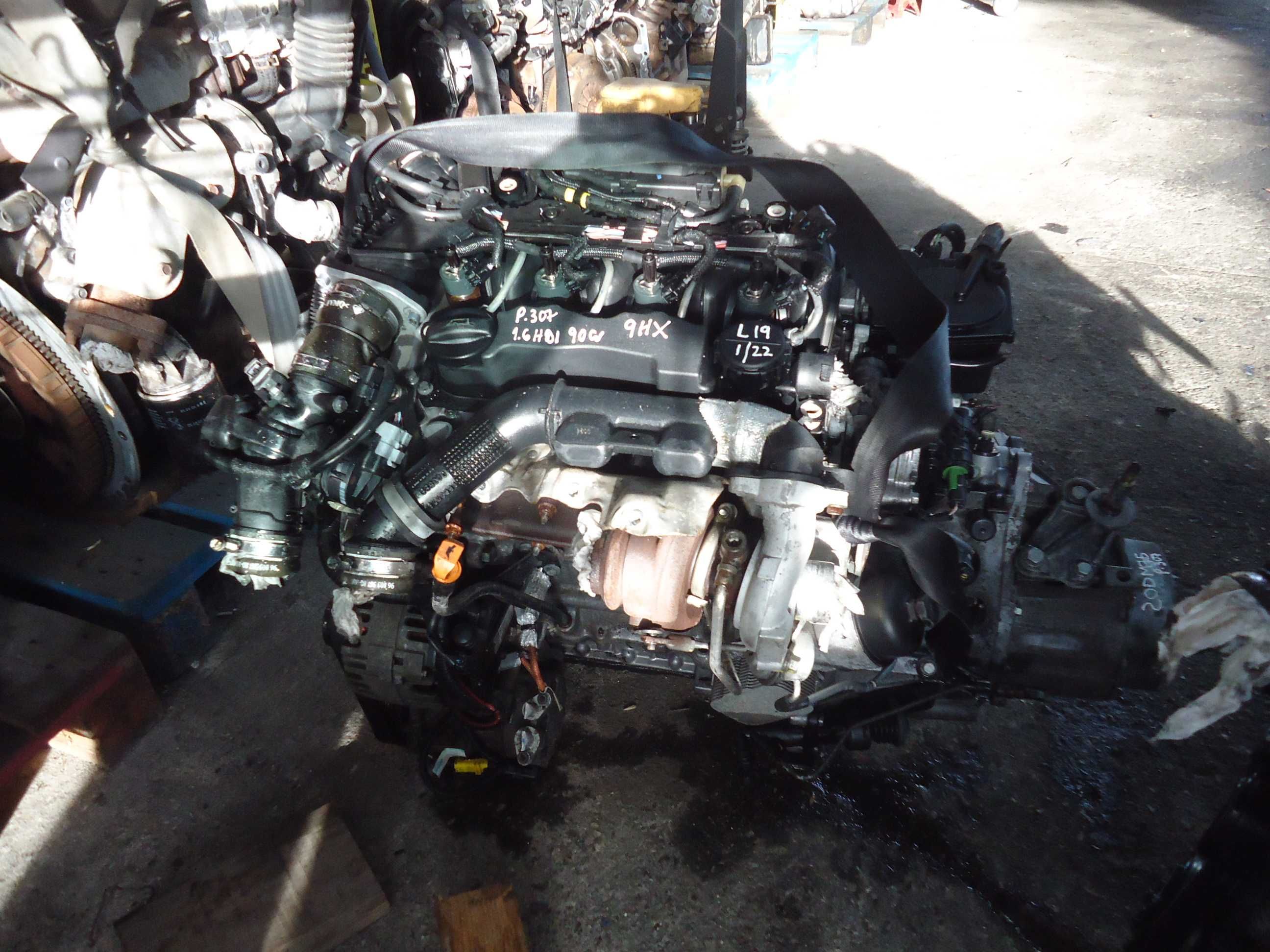 Motor Peugeot 1.6 HDI 90cv (9HX)