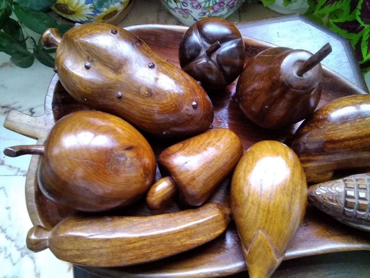 Artesanato Africano com 10 peças.