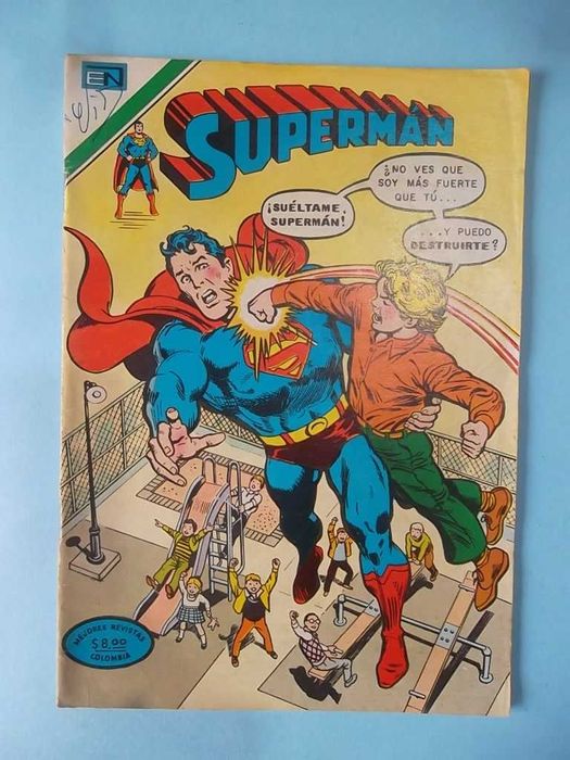 SUPERMAN / BATMAN - Edição colombiana - Várias revistas dos anos 70